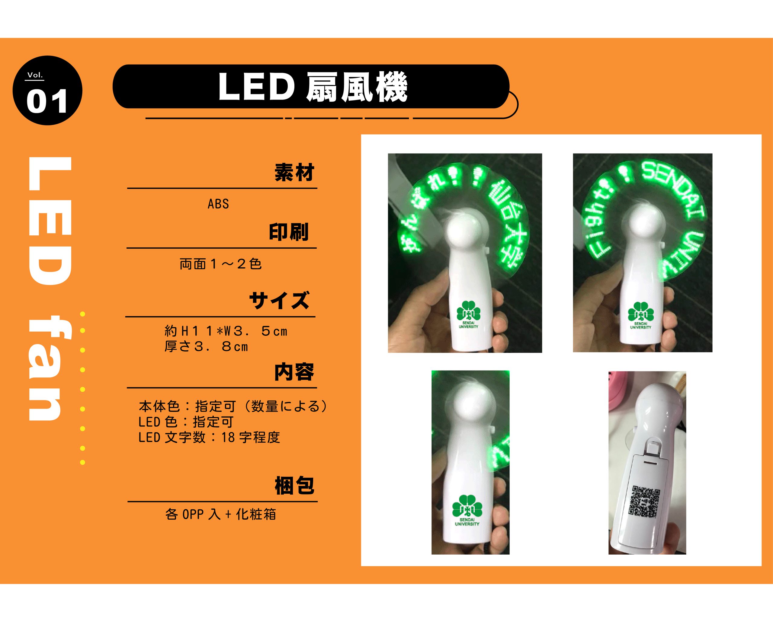 LED扇風機実績